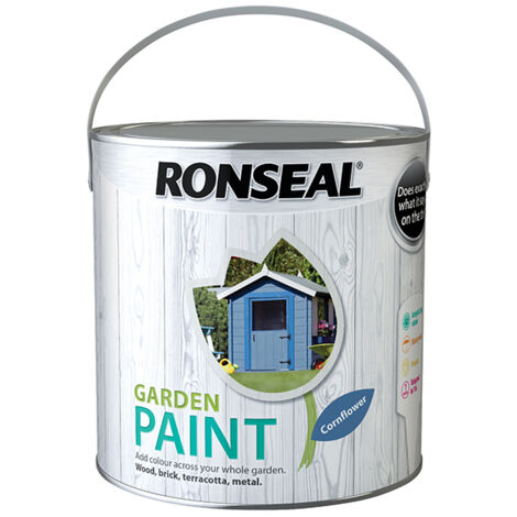 Ronseal Garden Paint Cornflower 2.5 litre RSLGPCF25L