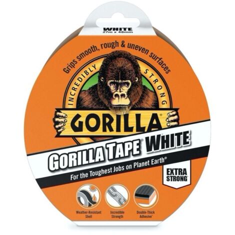 Gorilla Tape Tough & Wide 73 mm x 27 m - Double-Thick All-Weather Repair Tape