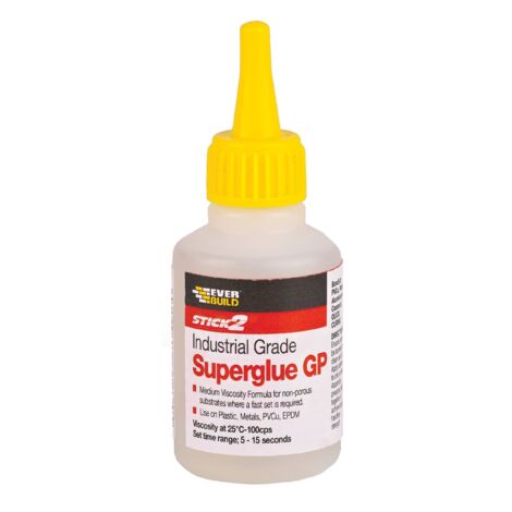 Everbuild Sika Industrial Superglue General Purpose 20g EVBCYN20