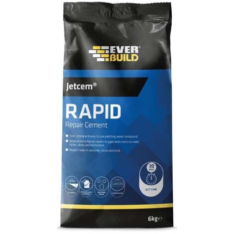 Jetcem Rapid Set Cement 12kg (2 x 6kg Pack) EVBJETCEM6