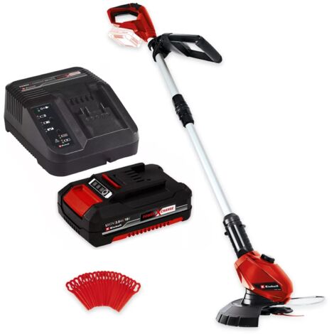 Einhell GE-CT 18 Li Kit Cordless Grass Trimmer 18V 1.5Ah Power X-Change with 20 Blades
