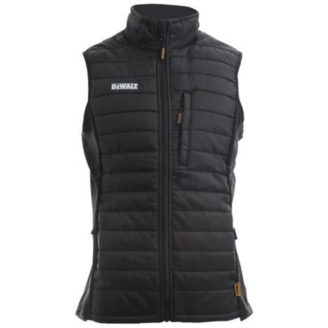 Dewalt FORCE XL Force Lightweight Padded Gilet Black - XL (48in) DEWFORCEXL