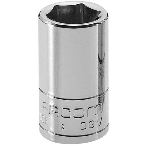 Facom R.13 Hexagon R.13 Socket 1/4in Drive 13mm FCMR13