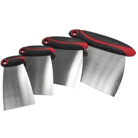 Faithfull Stainless Steel Filler & Spreader Set, 4 Piece FAISGFILLERS