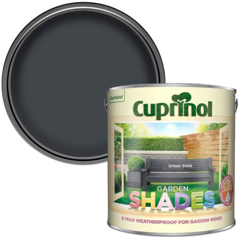Cuprinol Garden Shades Urban Slate Exterior Woodstain 2.5L