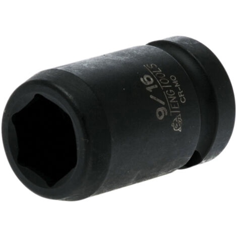 Teng 9/16in Impact Socket Hexagon 6-Point 1/2in Drive TEN920118N