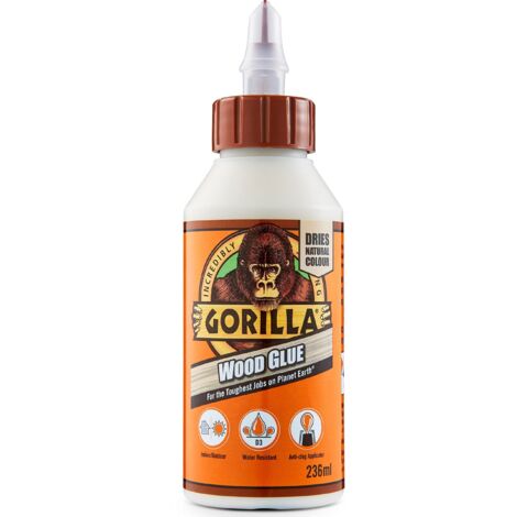 Gorilla Glue Gorilla PVA Wood Glue 236ml GRGGWG236