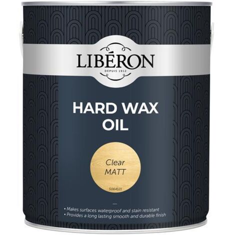 Liberon Hard Wax Oil - Matt - 2.5 Litre