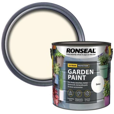 Ronseal Garden Paint Daisy 2.5 litre RSLGPD25L