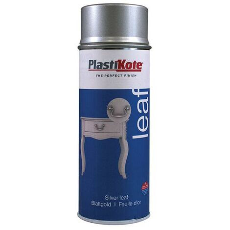 PlastiKote Leaf Spray Silver 400ml PKT27111