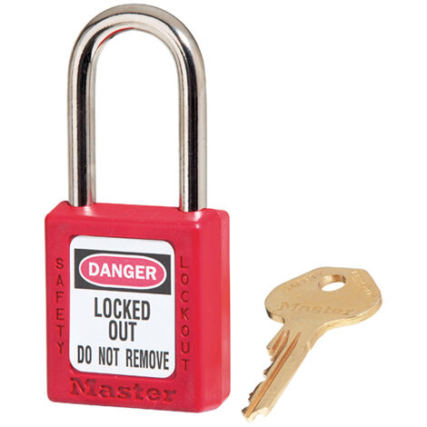 Master Lock Lockout Padlock 38mm Body, 6mm Shackle (1/5)