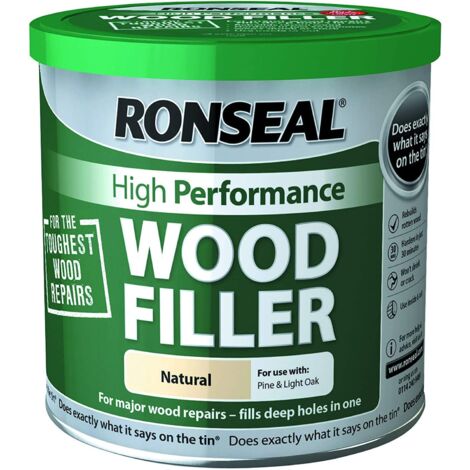 Ronseal High Performance Wood Filler Natural 550G (1/3)