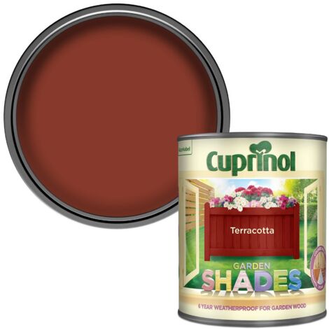 Cuprinol 5092559 Garden Shades Terracotta 1 litre CUPGSTER1L