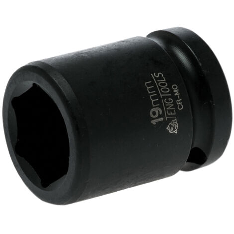 Teng Impact Socket Hexagon 6-Point 1/2in Drive 19mm TEN920519N