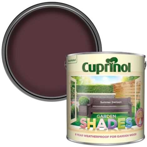 Cuprinol 5122396 Garden Shades Summer Damson 2.5 litre CUPGSSD25L