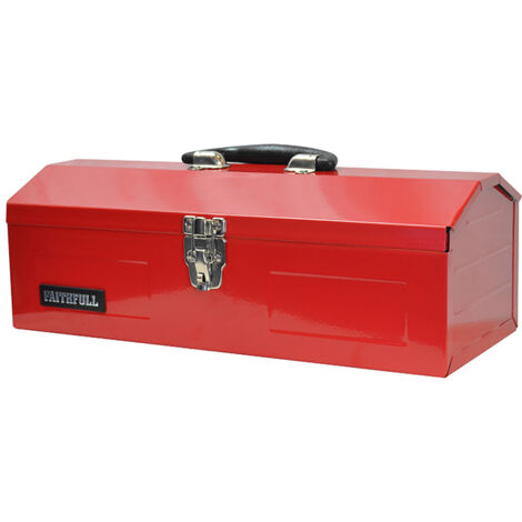 Faithfull TBH102B Metal Barn Toolbox 42cm (16in) FAITBB16