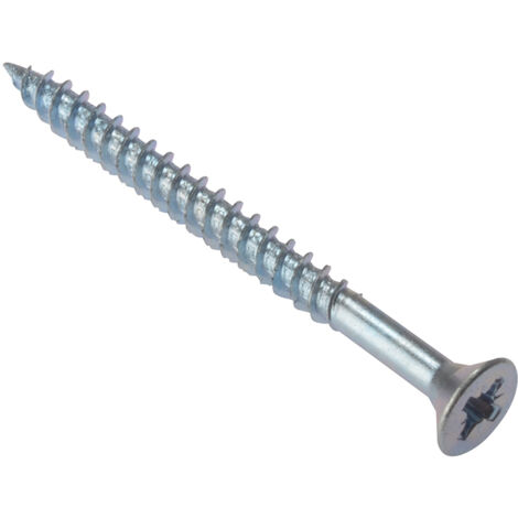 ForgeFix CSK2128ZP General Purpose Pozi Compatible Screw CSK TT ZP 2.1/2in x 8 Box 200 FORCSK2128Z