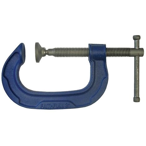 Faithfull 69-730078FA Heavy-Duty G-Clamp 75mm 3in FAIG3