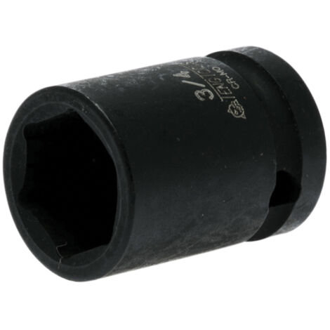 Teng 3/4-Inch Drive Impact Socket, Hexagon 6-Point, 1/2-Inch Drive Size, Model TEN920124N
