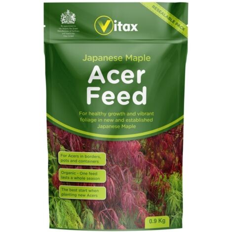 Vitax 6AF901 Japanese Maple Acer Feed 0.9kg Pouch VTX6AF901 (1/2)