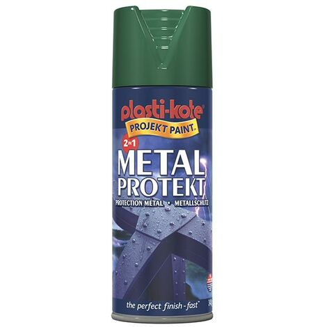 Plastikote Metal Protekt Spray Forest Green 400ml (1/3)