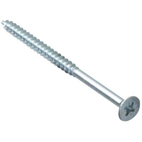 ForgeFix MPS580ZP Multi-Purpose Pozi Compatible Screw CSK ST ZP 5 x 80mm Box 100 FORMPS580ZP