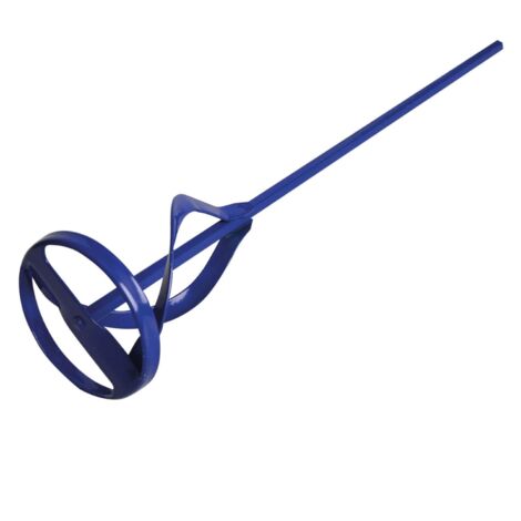 Faithfull Heavy-Duty Mixing Paddle 80 x 400mm for Concrete, Mortar, and Plaster - Model FAIMP80