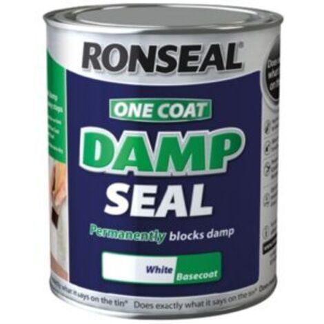 Ronseal One Coat Damp Seal White 250ml RSLOCDSW250