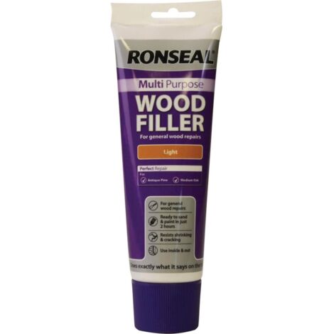 Ronseal Multipurpose Wood Filler Tube Light 325g RSLMPWFL325G