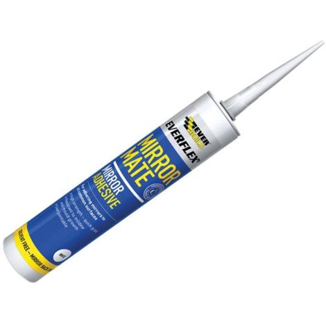 Everbuild Sika Everflex® Mirror Mate Sealant & Adhesive 290ml EVBMIRROR