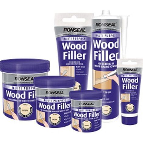 Ronseal Multipurpose Wood Filler Cartridge Medium 310ml RSLMPWFM310