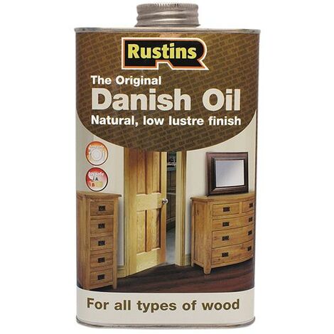 Rustins DANO1000 Original Danish Oil 1 litre RUSDO1L