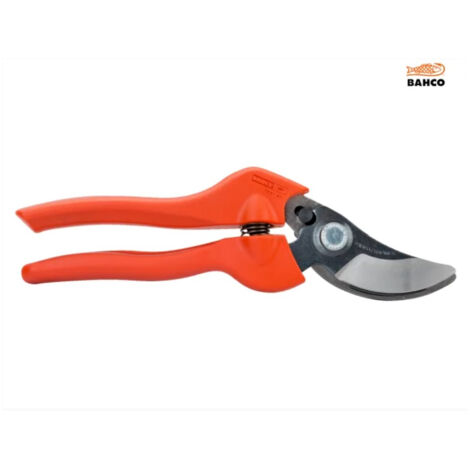 Bahco PG-12-F Bypass Secateurs 20mm Cutting Capacity Carbon Steel Blades Composite Handles