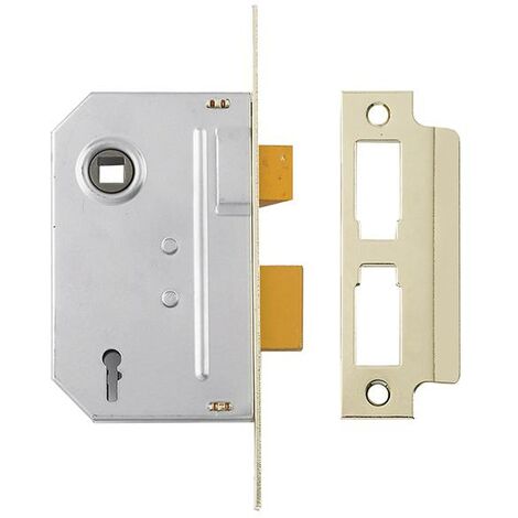 Yale Locks PM246 Internal 2 Lever Mortice Sashlock Polished Chrome 80mm 3in YALPM246CH30 (1/3)