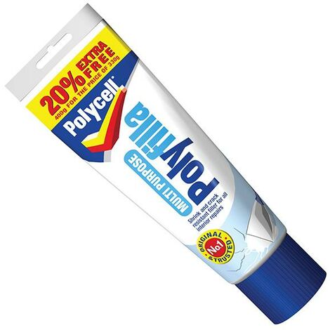 Polycell 5084955 Multipurpose Polyfilla Ready Mixed 330g + 20% Free PLCMPP330AV