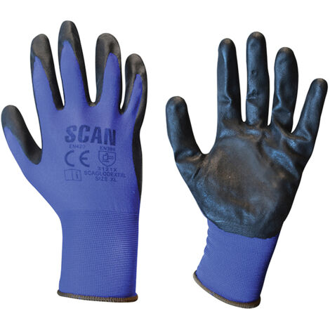 Scan N550118 Max. Dexterity Nitrile Gloves - XL Size 10 SCAGLODEXTXL (1/3)