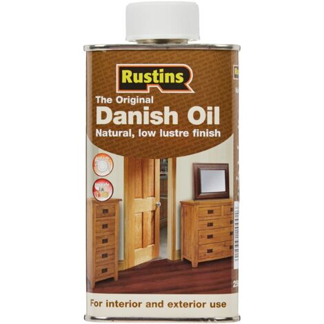 Rustins DANO250 Original Danish Oil 250ml RUSDO250
