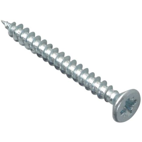 Forgefix Multi-Purpose Pozi Compatible Screw CSK ST ZP 4.0 x 40mm Forge Pack 20