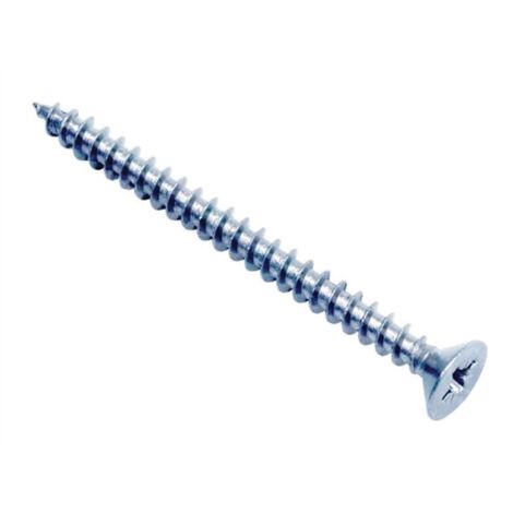 ForgeFix MPS470ZP Multi-Purpose Pozi Compatible Screw CSK ST ZP 4 x 70mm Box 200 FORMPS470ZP