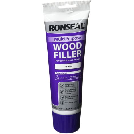 Ronseal Multipurpose Wood Filler Tube White 325g RSLMPWFW325G