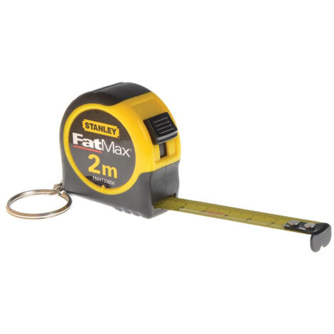 Stanley Key Ring Tape 2M - Durable, Accurate& Compact (1/2)