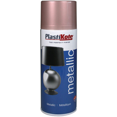 PlastiKote Metallic Spray Rose Gold 400ml PKT4405