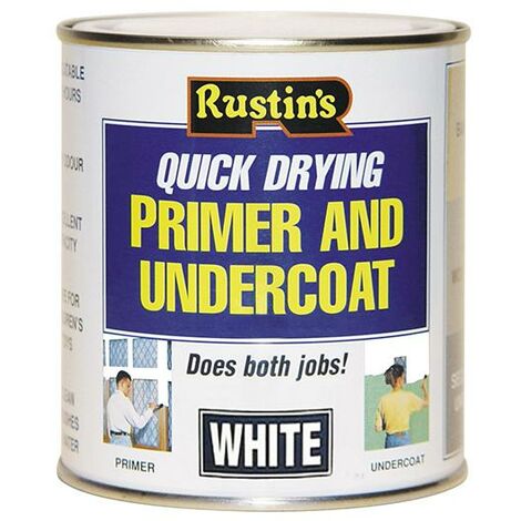 Quick Dry Primer & Undercoat White 2.5 Litre