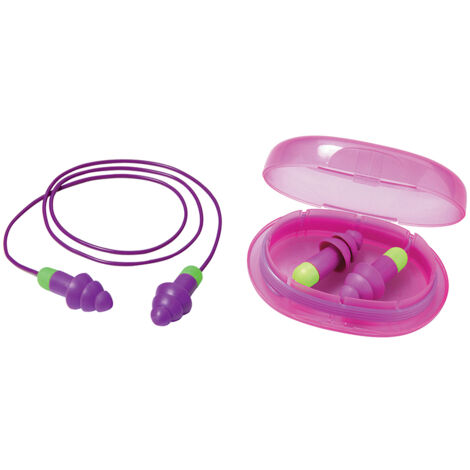 Moldex Rockets® Corded Reusable Earplugs – 50 Pairs, SNR 30 dB, Model MOL6401