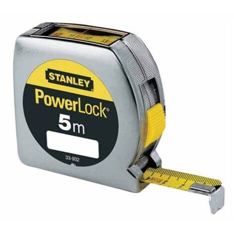 STANLEY® PowerLock® Top Reader Tape 5m (Width 19mm) STA033932