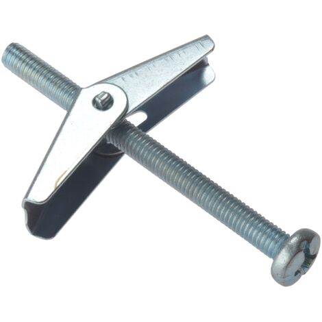Forgefix Plasterboard Spring Toggle M5 x 50mm - Bag of 10