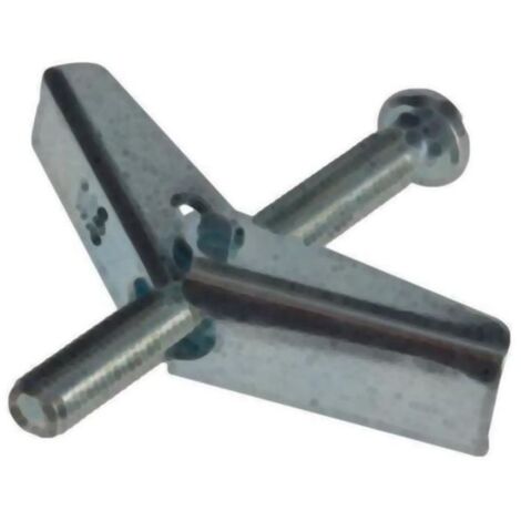 Forgefix Plasterboard Spring Toggle M6 x 75mm Bag 10