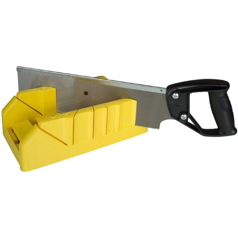 STANLEY 1-19-800 Saw Storage Mitre Box with Saw STA119800