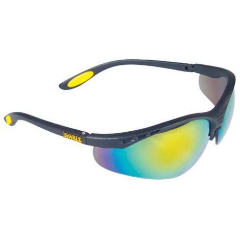 DEWALT Reinforcer Safety Glasses - Fire Mirror (1/4)