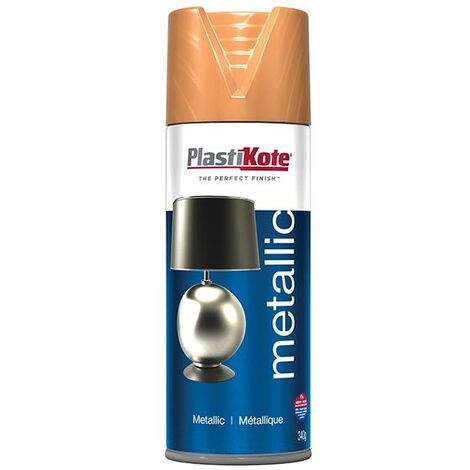 PlastiKote Metallic Spray Flat Copper 400ml PKT4401